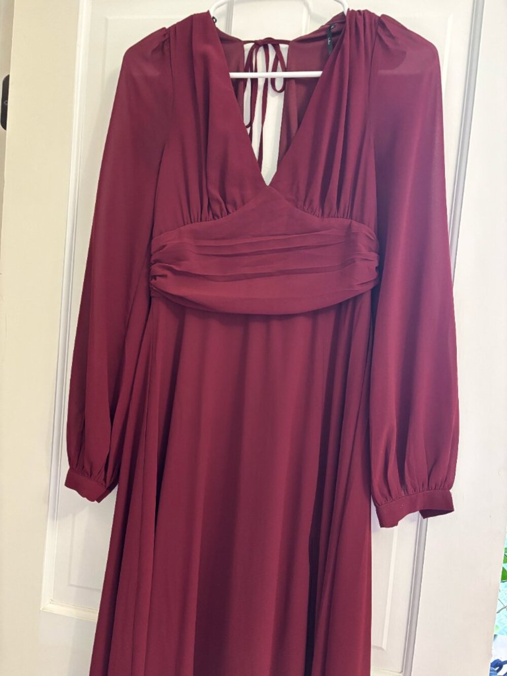 Burgundy Lulus Dress Size S